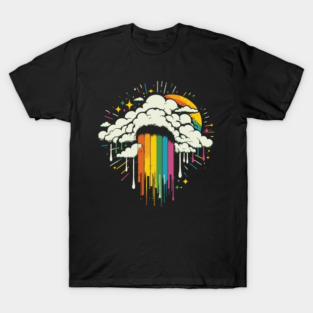 Barf Rainbow T-Shirt by Trendsdk